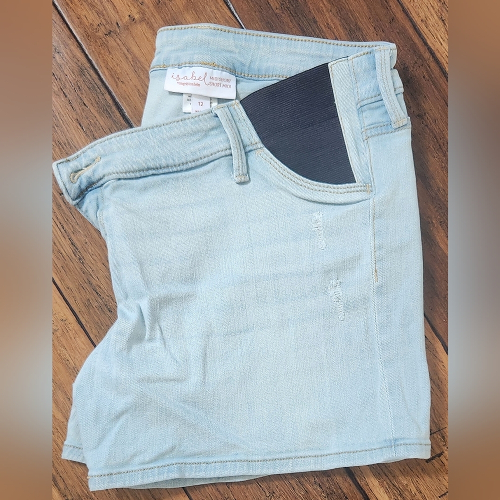 Ingrid & Isabel Midi Maternity Shorts size 12